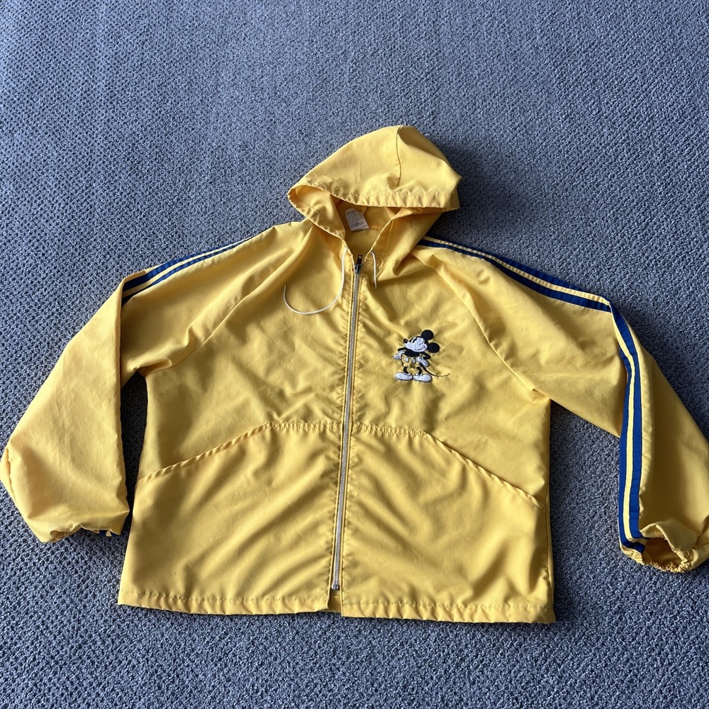 Vintage 1970's Men's Mickey‎ Mouse, Walt Disney Productions Jacket: Large. Rare